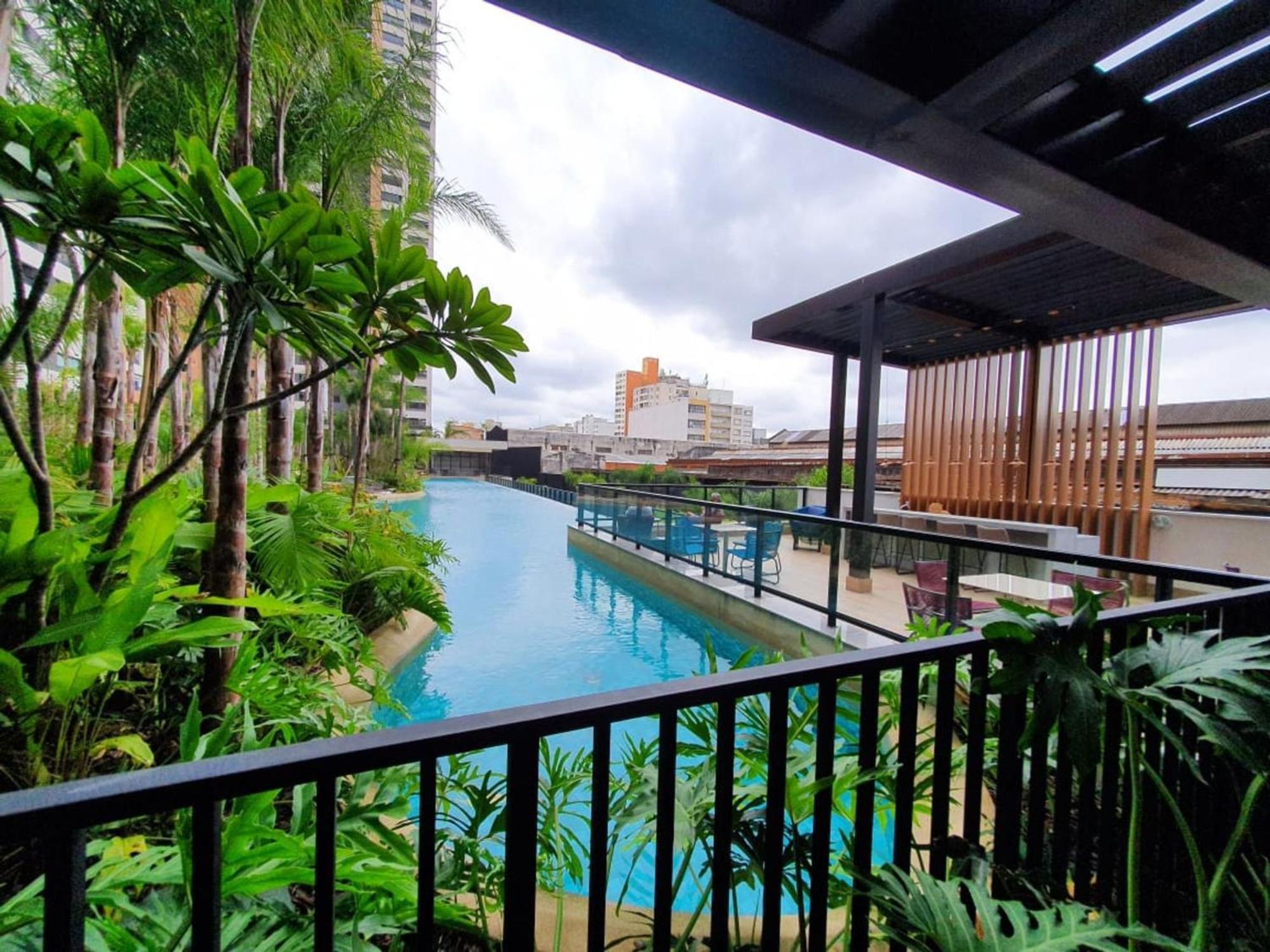 Apto Resort Bras Piscina, Ar-Condicionado São Paulo Exterior foto